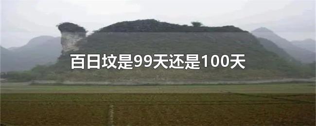 百日坟是99天还是100天