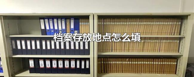 档案存放地点怎么填