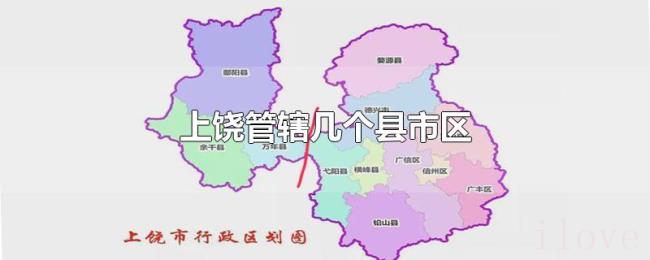 上饶管辖几个县市区