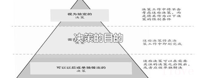 决策的目的 决策的目的