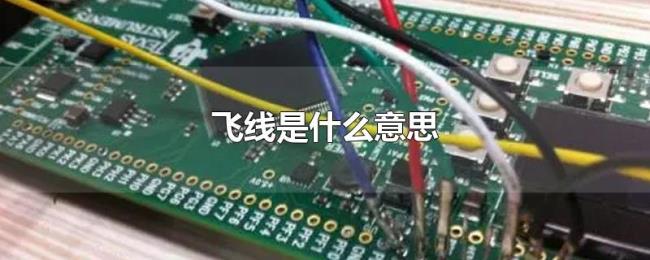 飞线是什么意思 飞线是什么意思