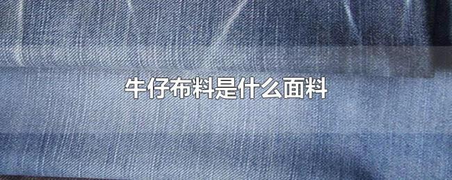 牛仔布料是什么面料