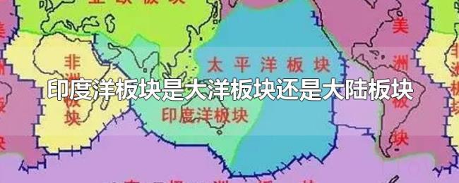 印度洋板块是大洋板块还是大陆板块