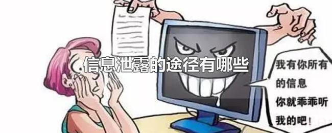 信息泄露的途径有哪些