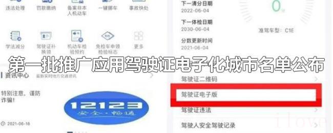 第一批推广应用驾驶证电子化城市名单公布 第一批推广应用驾驶证电子化城市名单公布