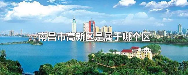 南昌市高新区是属于哪个区