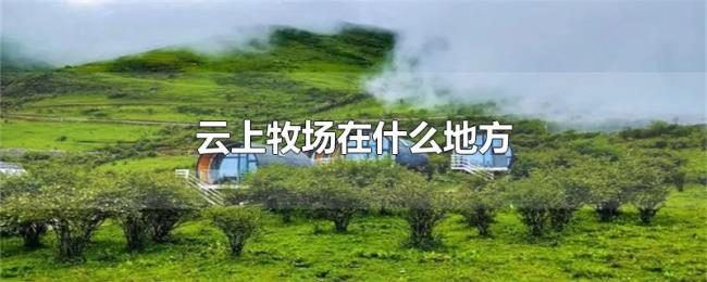 云上牧场在什么地方