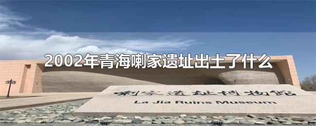 2002年青海喇家遗址出土了什么 2002年青海喇家遗址出土了什么