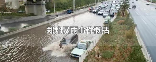 郑州暴雨事件概括