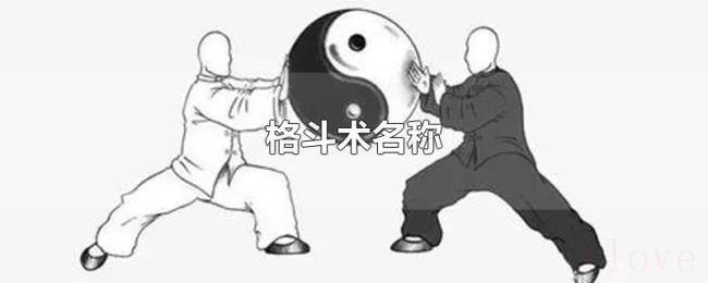 格斗术名称