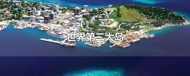 世界第二大岛