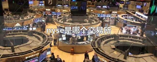 nyse是哪个交易所