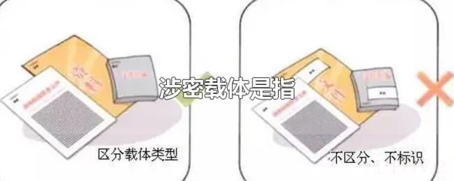 涉密载体是指