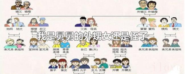 我是舅舅的外甥女还是侄子