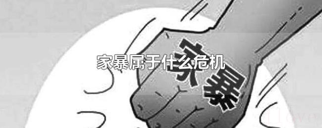 家暴属于什么危机 家暴属于什么危机