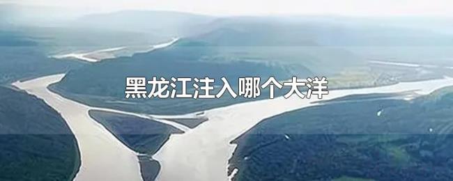黑龙江注入哪个大洋 黑龙江注入哪个大洋