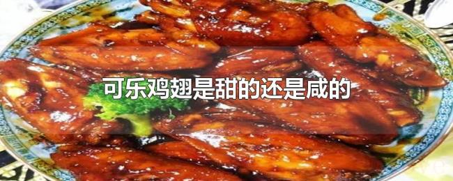 可乐鸡翅是甜的还是咸的 可乐鸡翅是甜的还是咸的