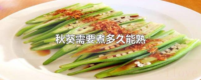 秋葵需要煮多久能熟 秋葵需要煮多久能熟