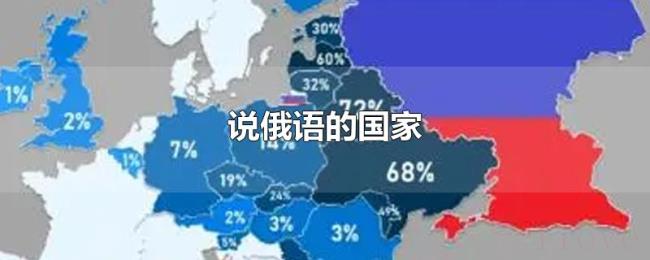 说俄语的国家 说俄语的国家
