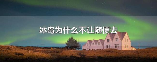 冰岛为什么不让随便去