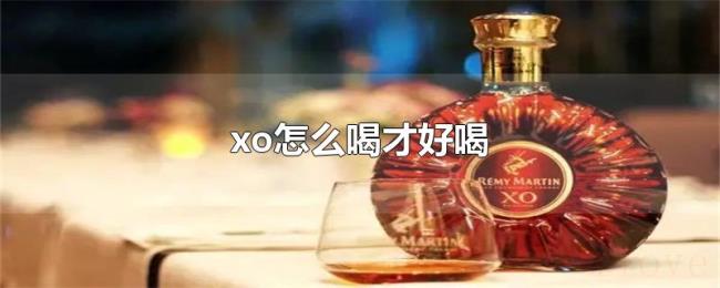 xo怎么喝才好喝