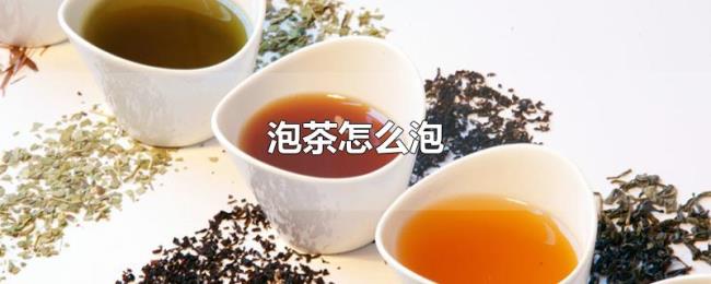 泡茶怎么泡 泡茶怎么泡