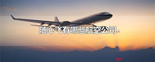 随心飞有哪些航空公司 随心飞有哪些航空公司