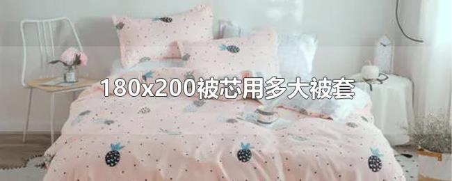 180x200被芯用多大被套 180x200被芯用多大被套