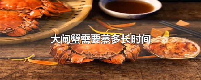 大闸蟹需要蒸多长时间 大闸蟹需要蒸多长时间