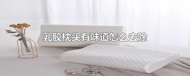 乳胶枕头有味道怎么去除