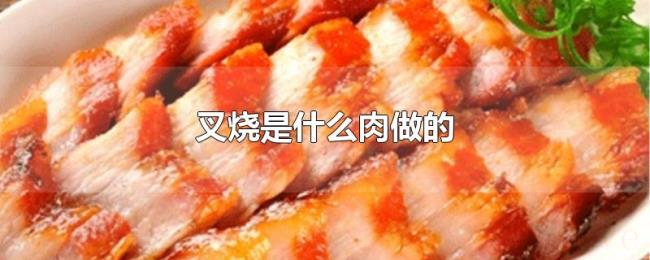 叉烧是什么肉做的 叉烧是什么肉做的