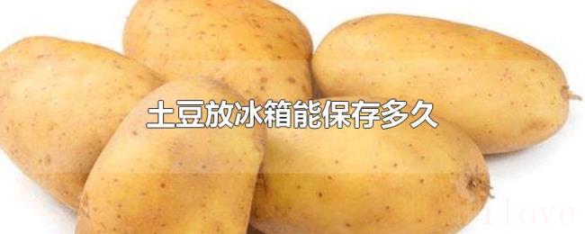 土豆放冰箱能保存多久 土豆放冰箱能保存多久