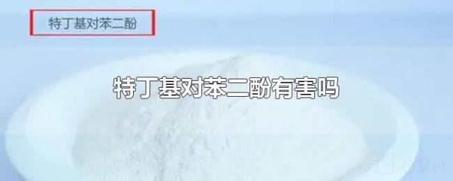 特丁基对苯二酚有害吗