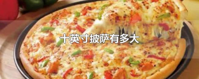 十英寸披萨有多大 十英寸披萨有多大