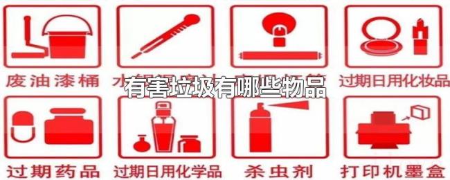 有害垃圾有哪些物品