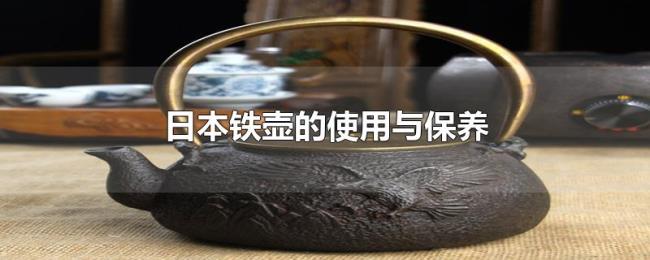 日本铁壶的使用与保养 日本铁壶的使用与保养