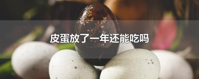 皮蛋放了一年还能吃吗 皮蛋放了一年还能吃吗