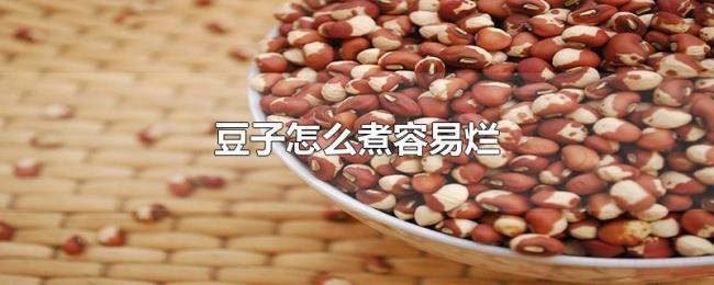 豆子怎么煮容易烂 豆子怎么煮容易烂