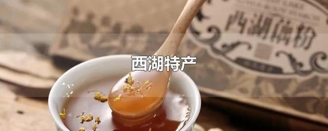 西湖特产