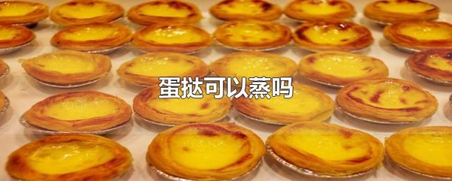 蛋挞可以蒸吗