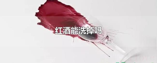 红酒能洗掉吗 红酒能洗掉吗