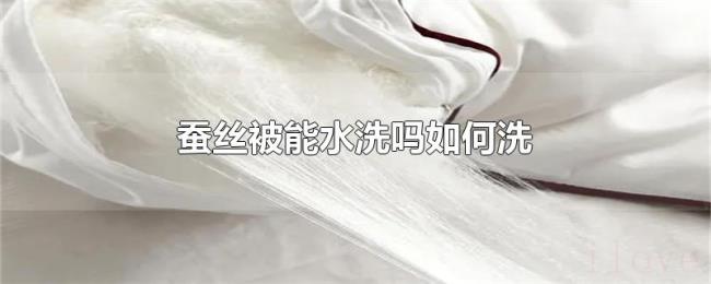 蚕丝被能水洗吗如何洗