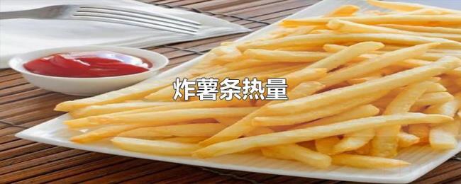 炸薯条热量