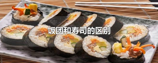 饭团和寿司的区别 饭团和寿司的区别