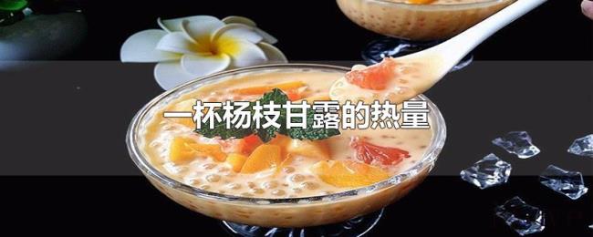 一杯杨枝甘露的热量 一杯杨枝甘露的热量