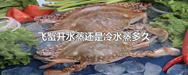飞蟹开水蒸还是冷水蒸多久
