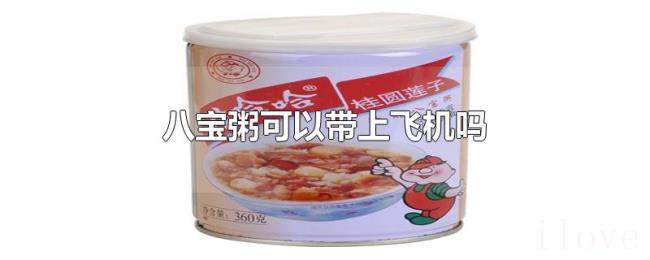 八宝粥可以带上飞机吗