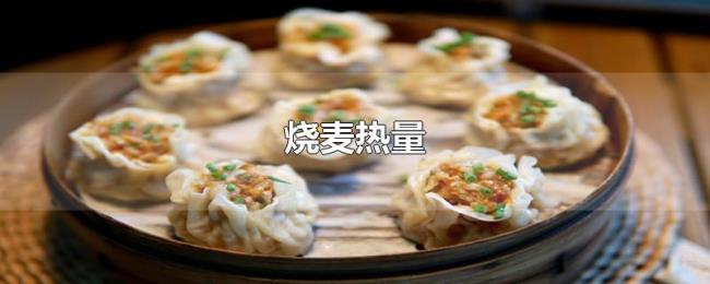 烧麦热量