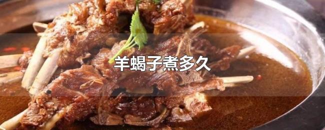 羊蝎子煮多久 羊蝎子煮多久
