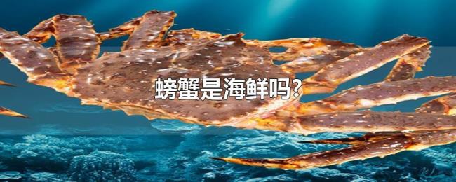 螃蟹是海鲜吗? 螃蟹是海鲜吗?